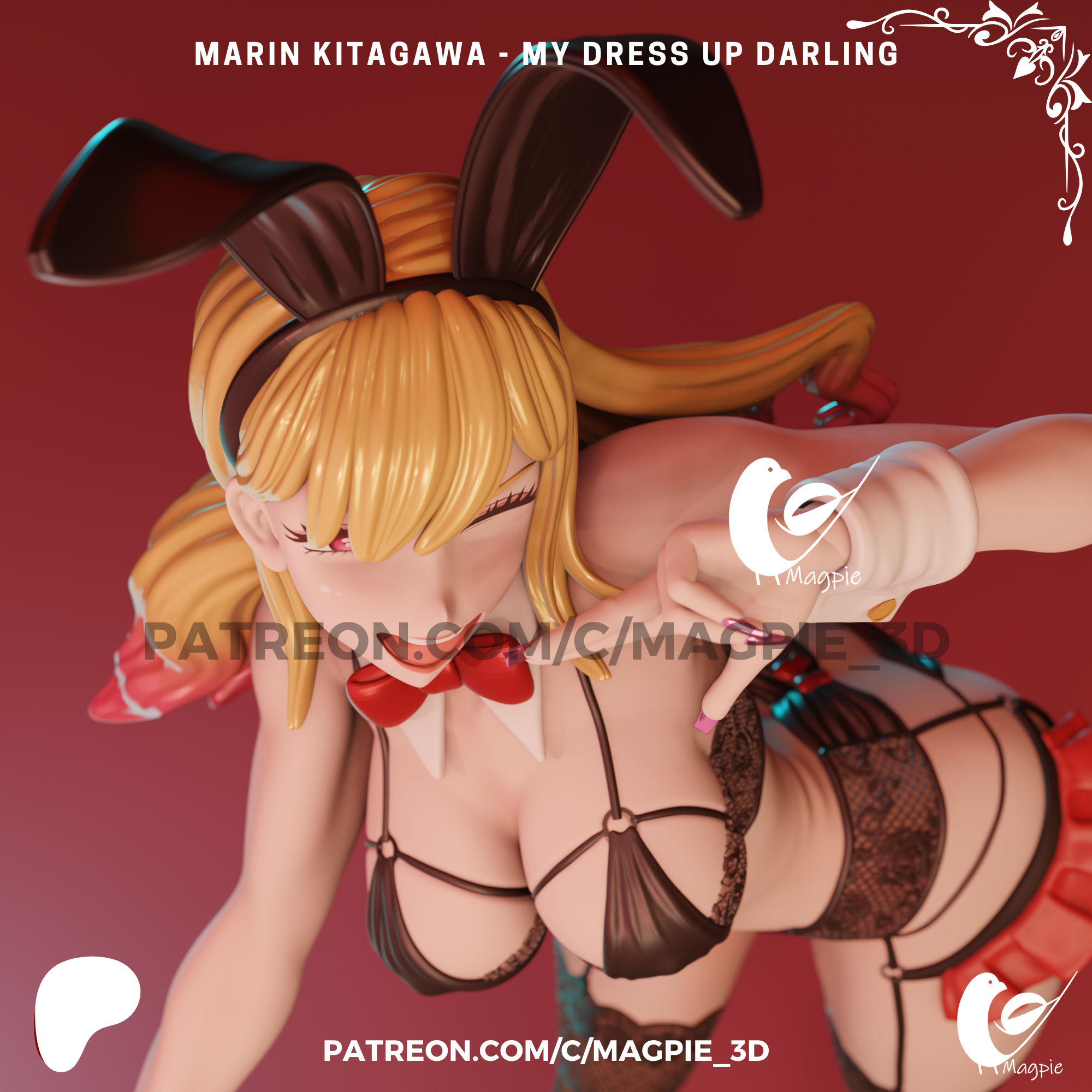 Kitagawa Marin - My Dress Up Darling Magpie_3d - 11